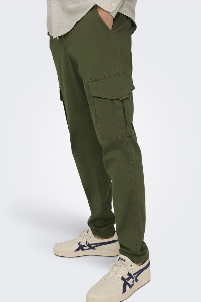 ONSDEAN LIFE TAP CARGO 0032 PANT NO 22025431 Olive Night